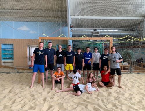 Zum Ferienstart Beachhandball für unsere C- Jugendhandballer